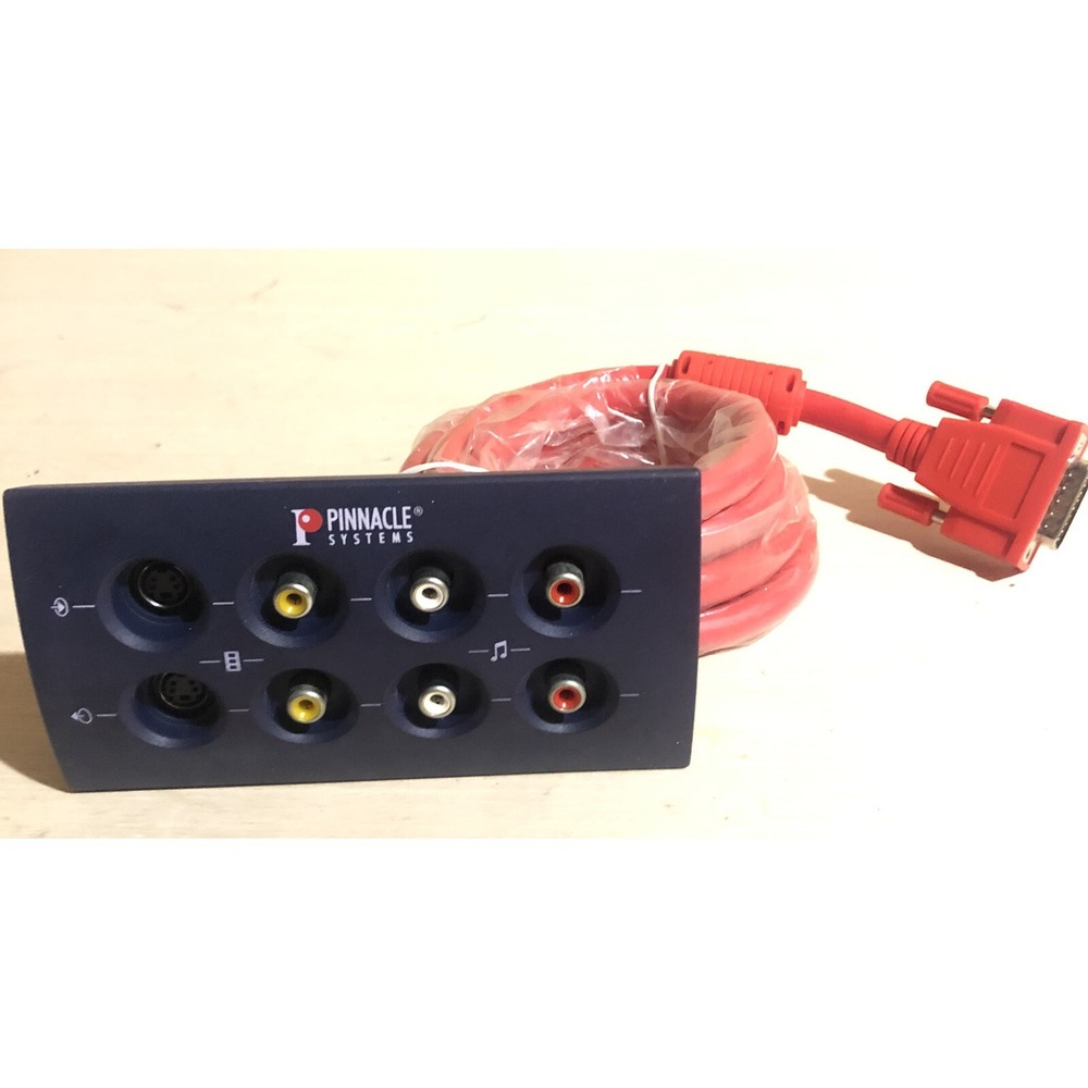 PINNACLE SYSTEMS INC. BLUE BOX‎ P/N: 40160734 CABLE